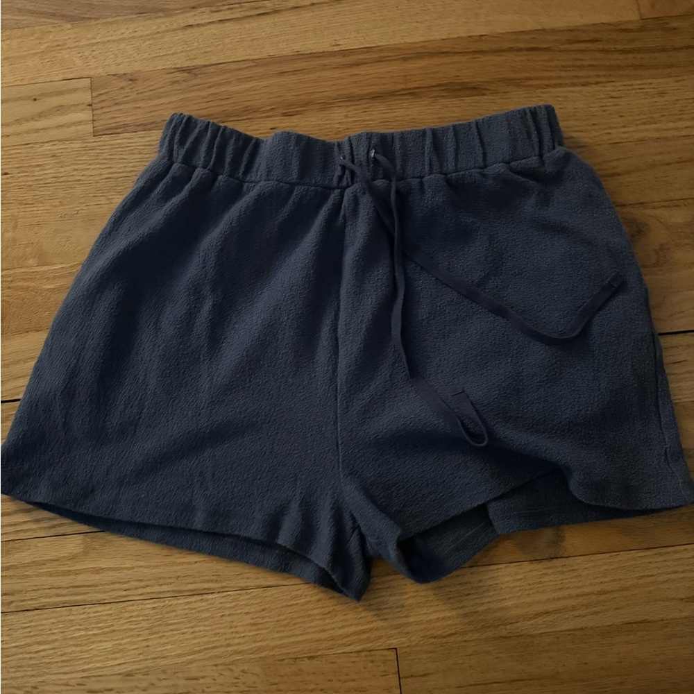 Blu Pepper Dark Gray Athletic Shorts